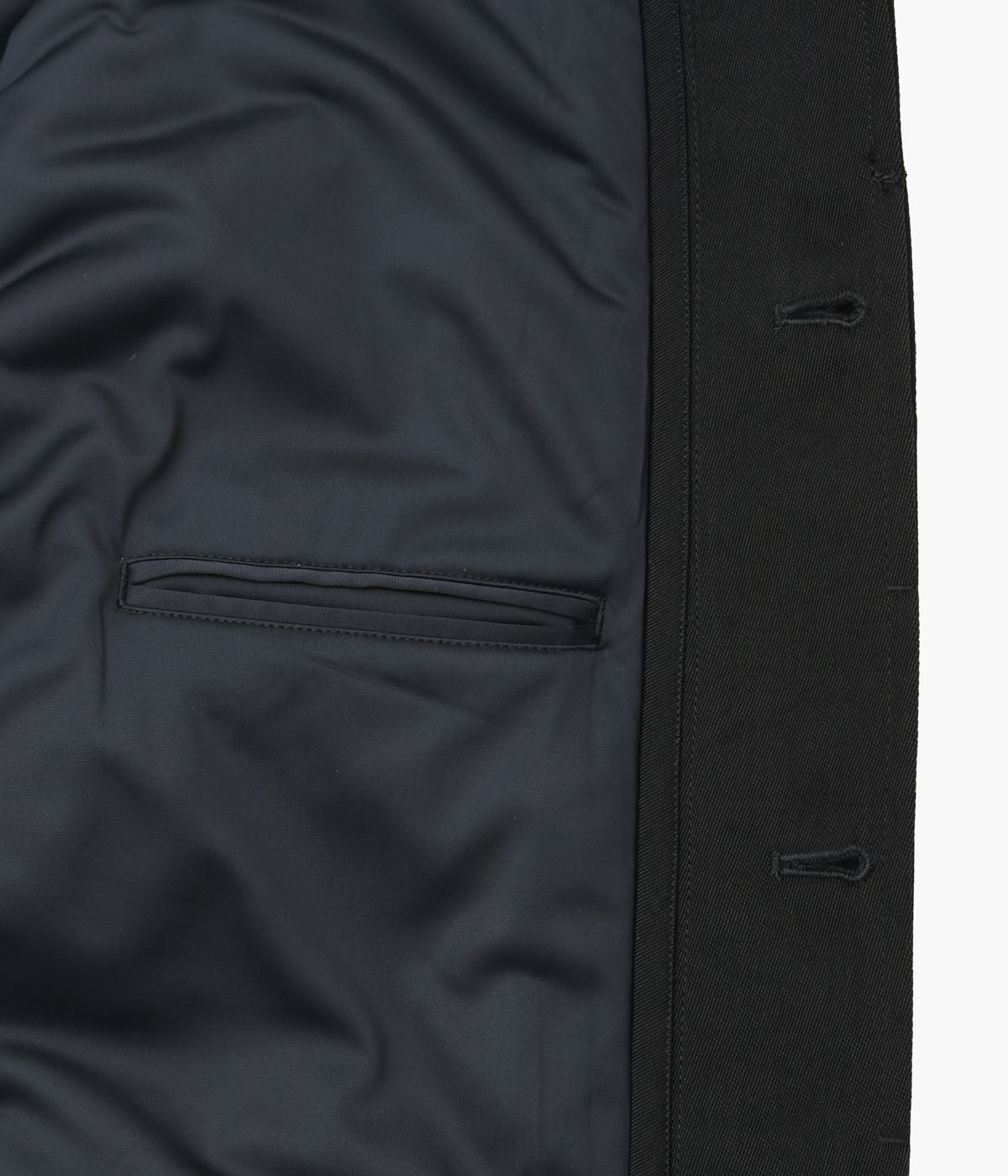 PAN ''NYLON PL LONG COAT'' (BLACK)