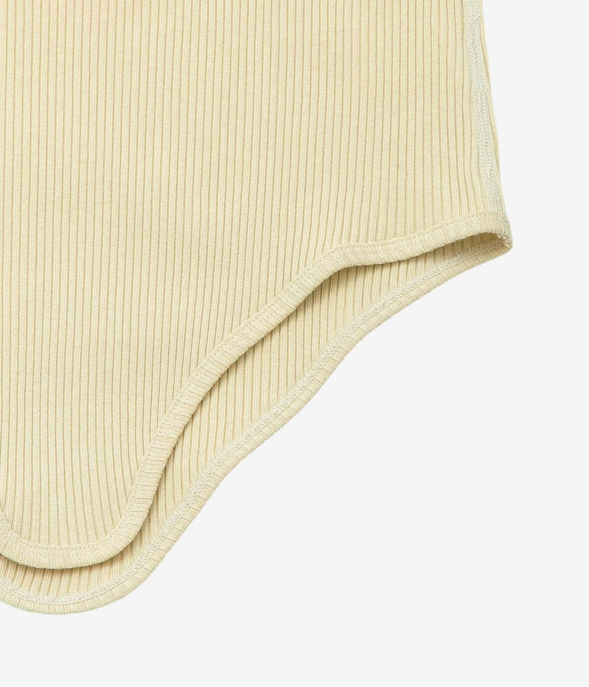 PAN "ZINC RIB TAIL TANKTOP" (BEIGE)