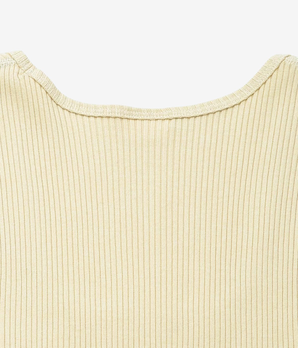 PAN "ZINC RIB TAIL TANKTOP" (BEIGE)