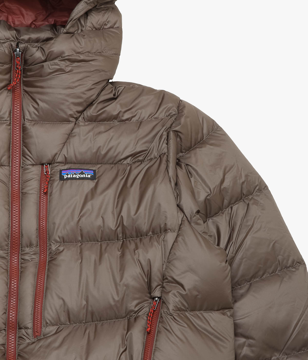 メンズ・フィッツロイ・ダウン・フーディ　Marlow Brown Lサイズ PATAGONIA ''M'S FITZ ROY DOWN HOODY'' (MARLOW BROWN) – THE STORE