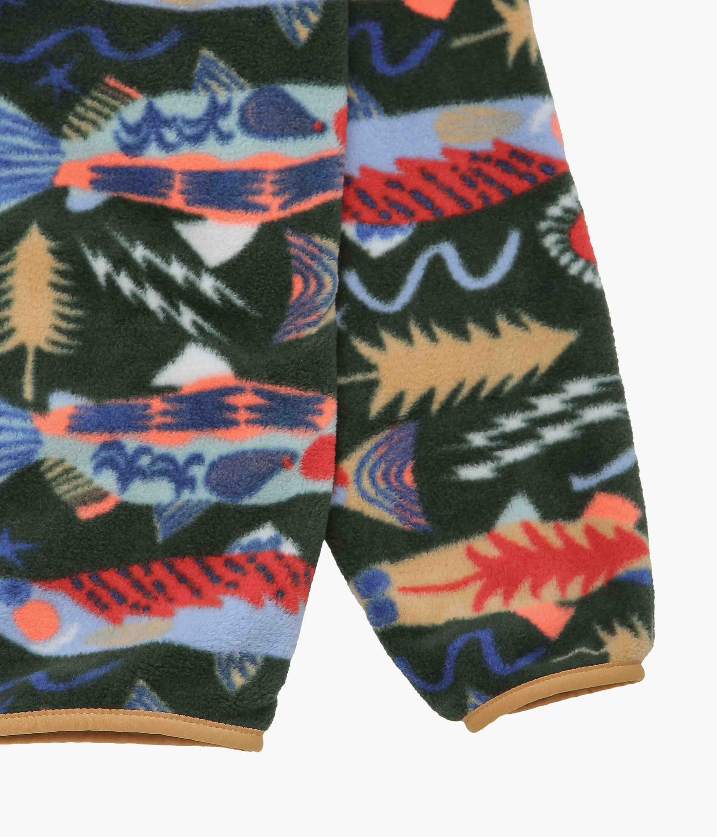 PATAGONIA ''M'S LW SYNCH SNAP-T P/O'' (SALMON ENERGY/OLD GROWTH GREEN)