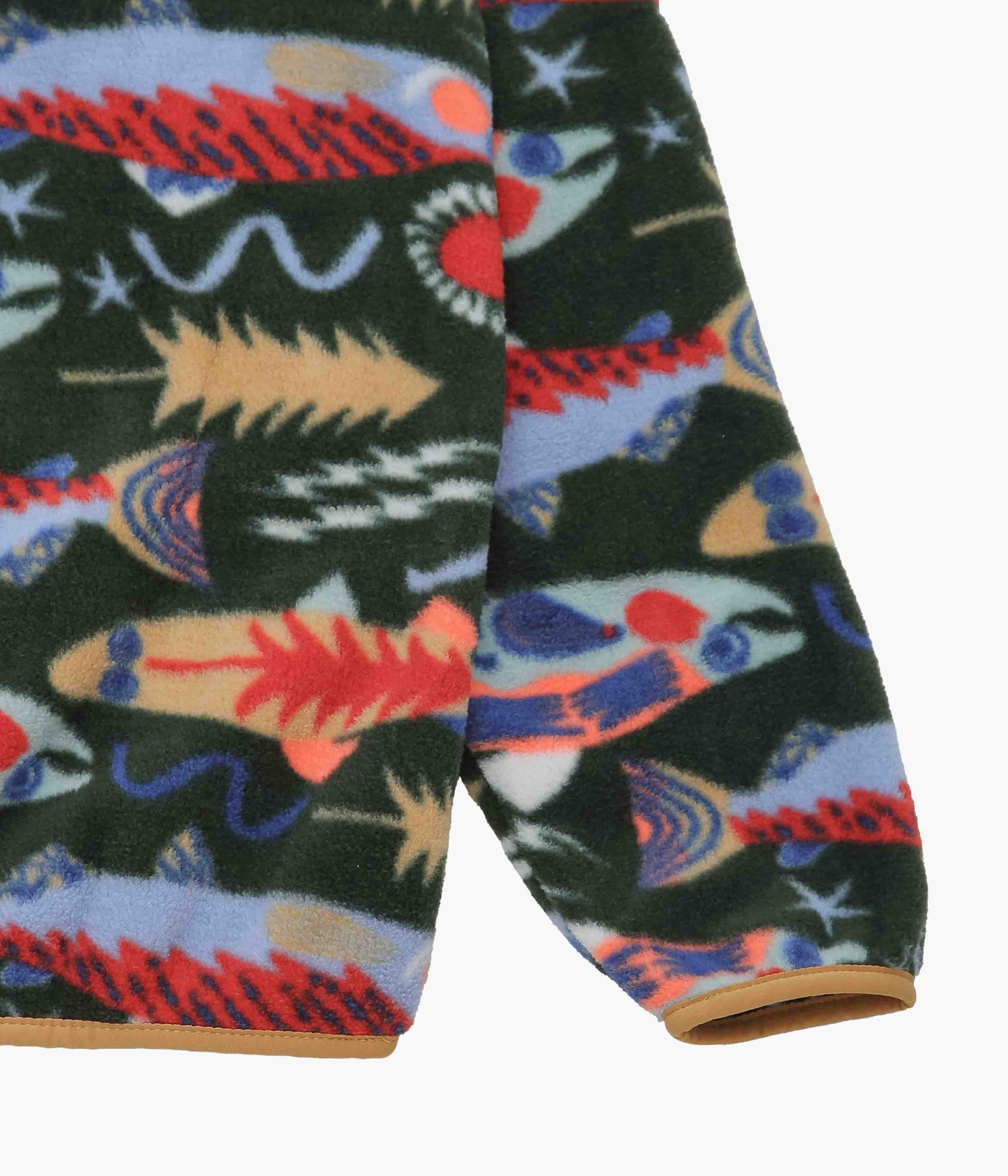 PATAGONIA ''M'S LW SYNCH SNAP-T P/O'' (SALMON ENERGY/OLD GROWTH GREEN)