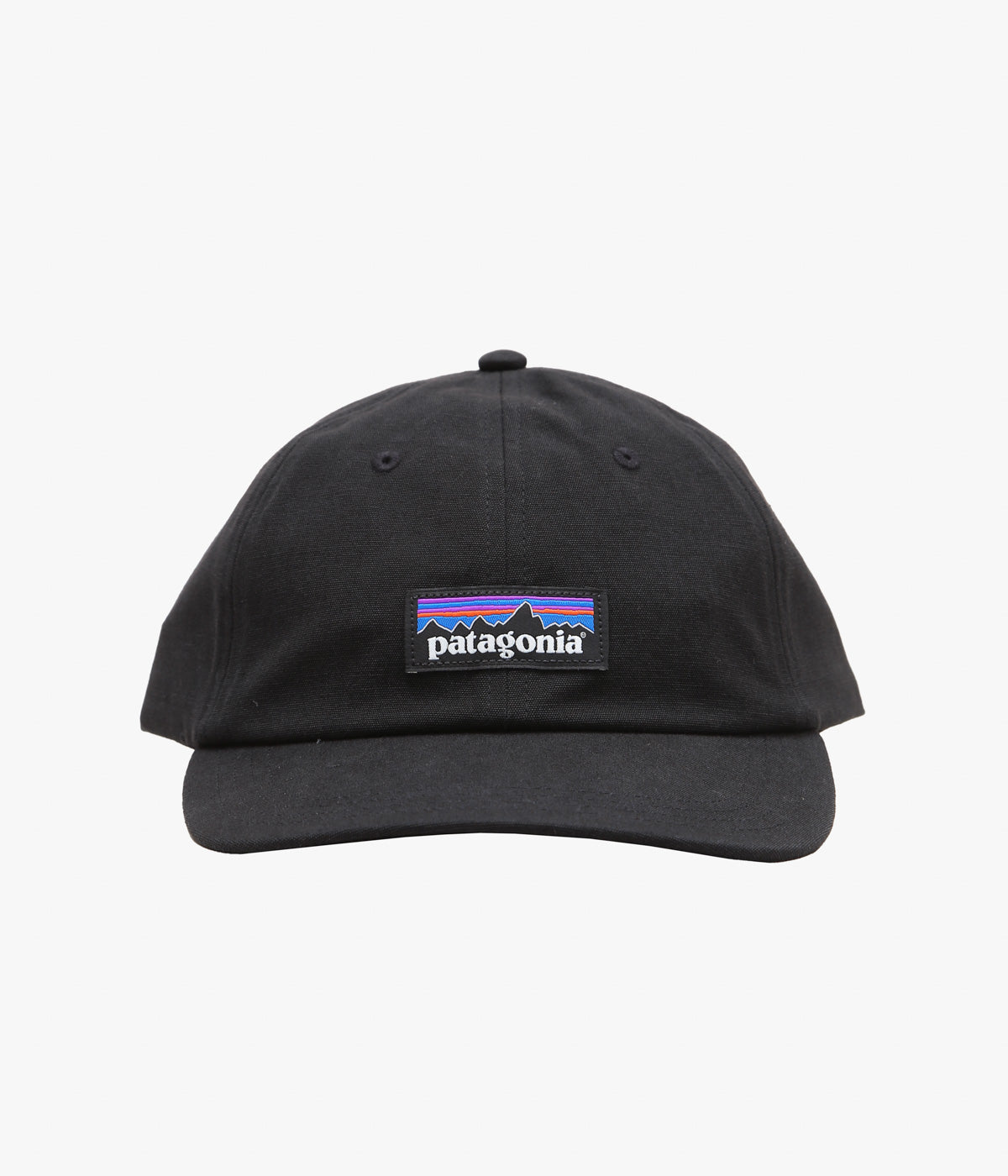 PATAGONIA ''P-6 LABEL TRAD CAP'' (BLK)