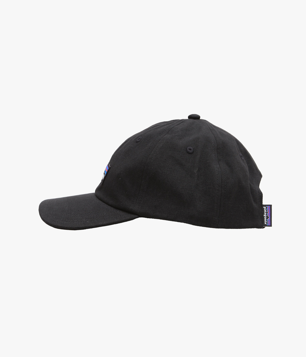 PATAGONIA ''P-6 LABEL TRAD CAP'' (BLK)