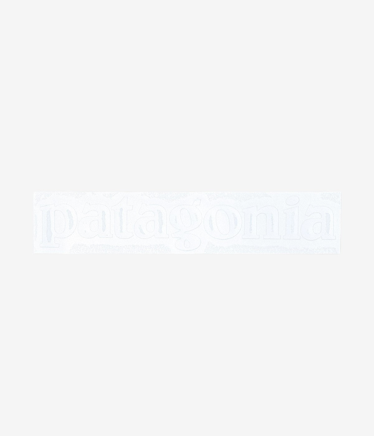 PATAGONIA ''PATAGONIA TEXT STICKER'' (ASSO)