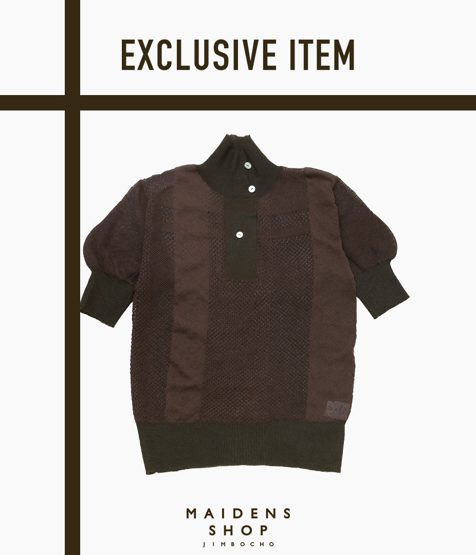 PAU THONGVIRD '폴로 니트' (BROWN)