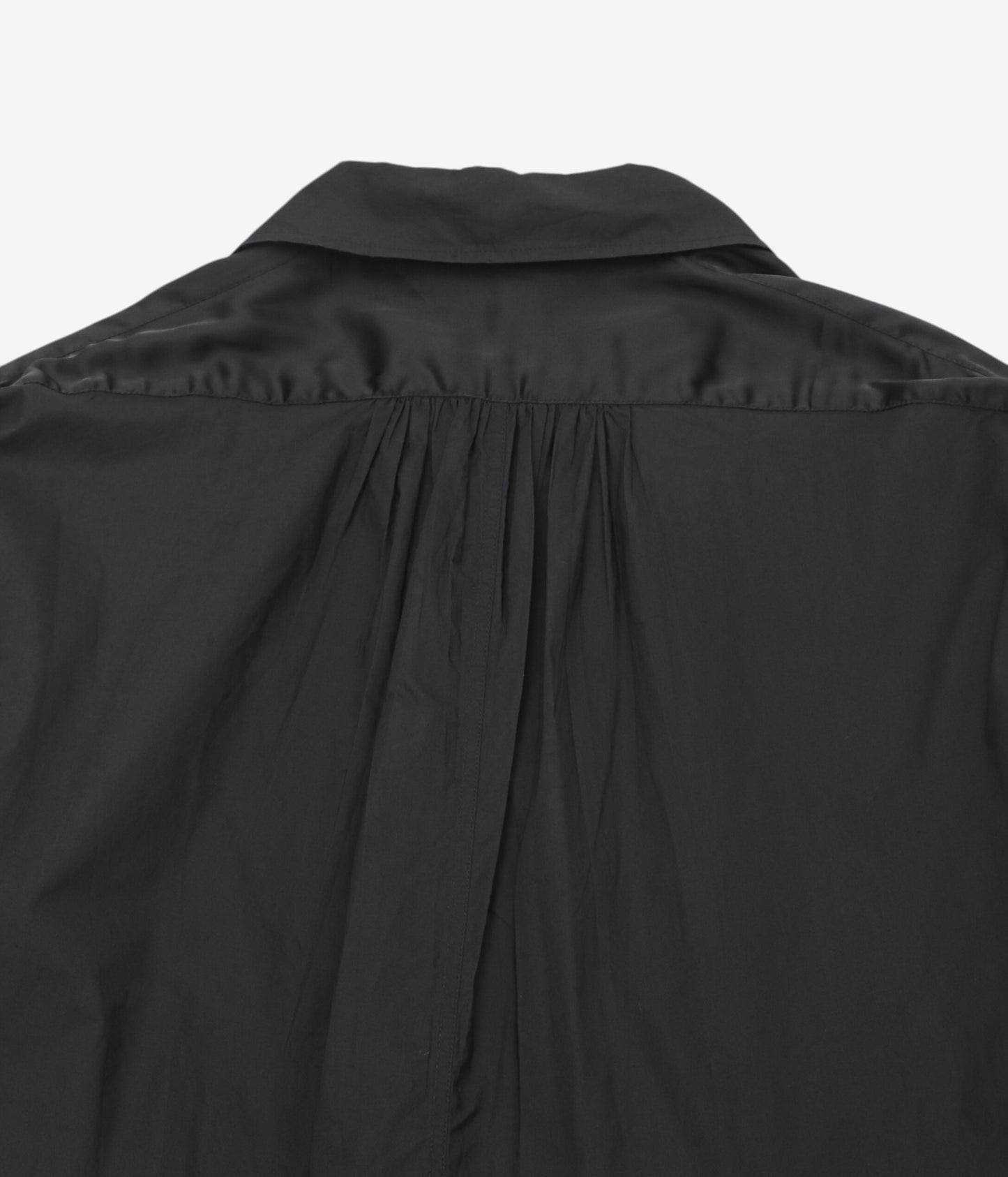 PAU THONGVIRD ''ギャザーコートワンピース'' (BLACK)