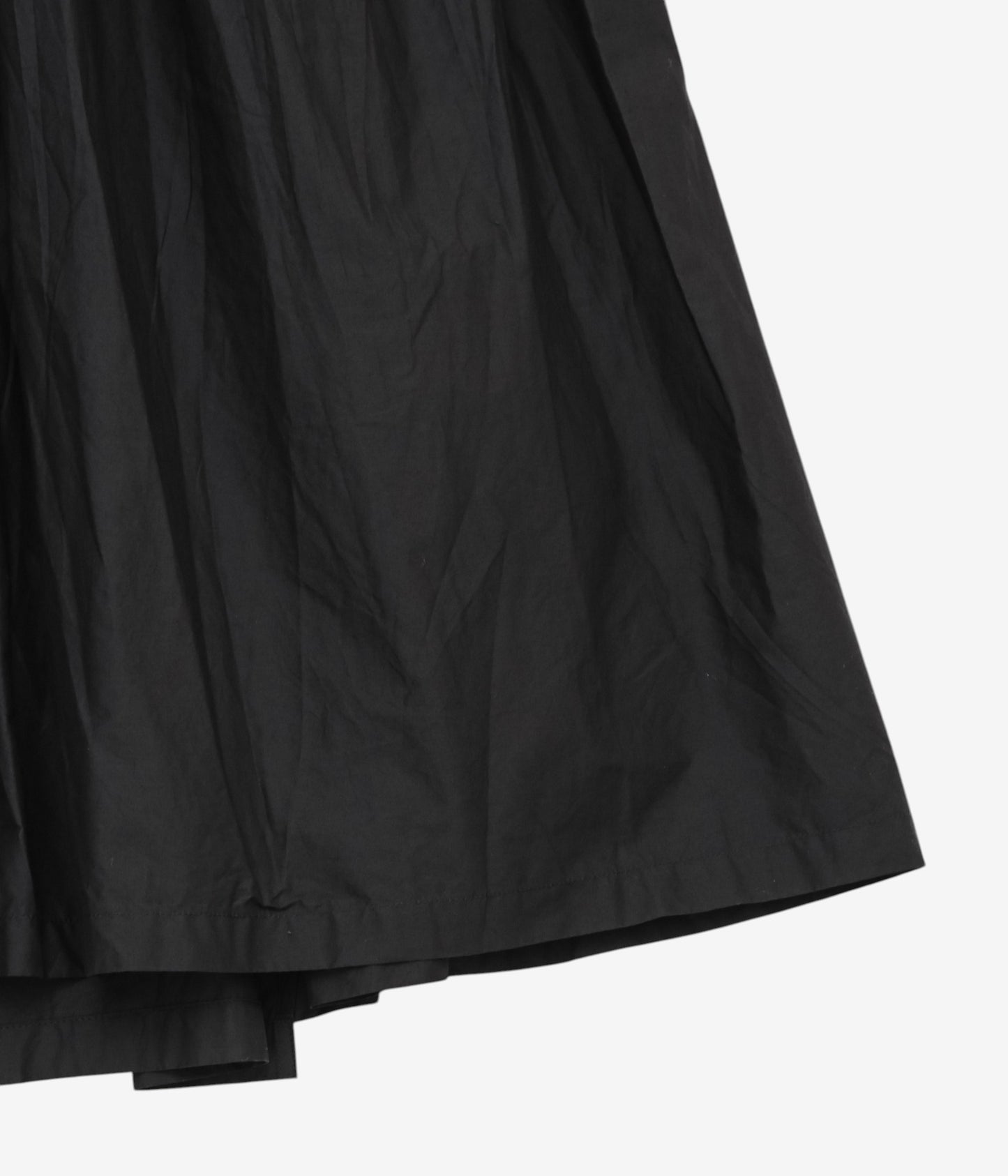 PAU THONGVIRD ''ギャザーコートワンピース'' (BLACK)