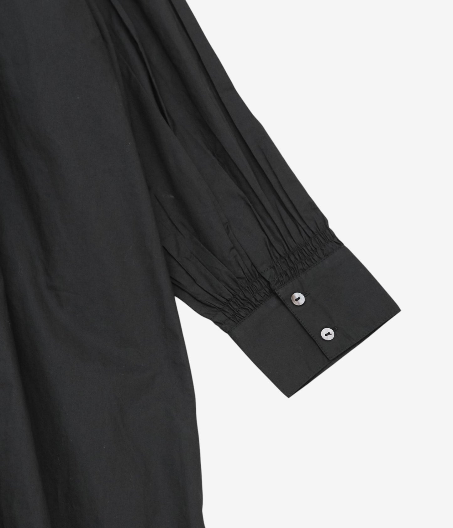 PAU THONGVIRD ''ギャザービッグシャツ'' (BLACK)