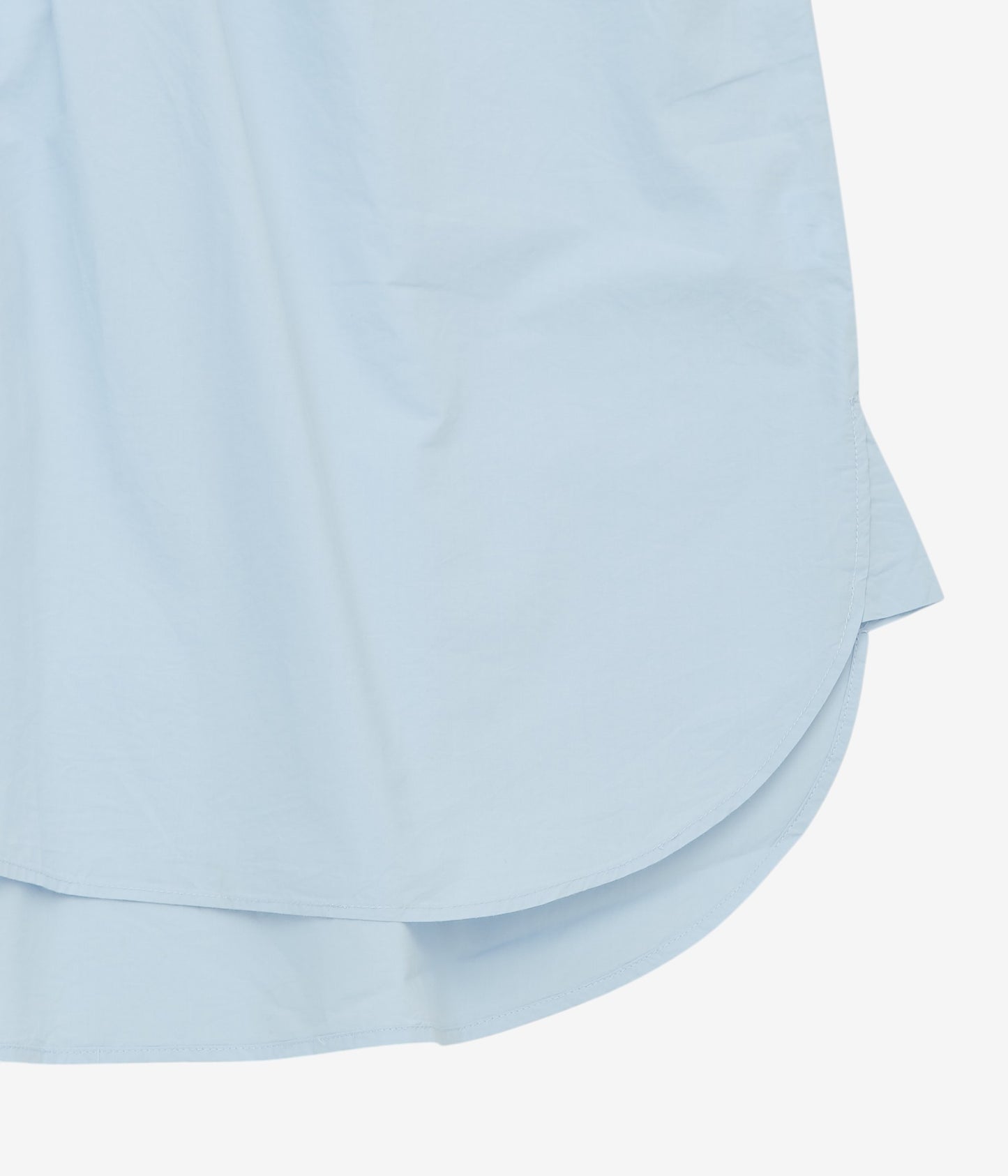 PAU THONGVIRD ''ギャザービッグシャツ'' (LT BLUE/WHITE)