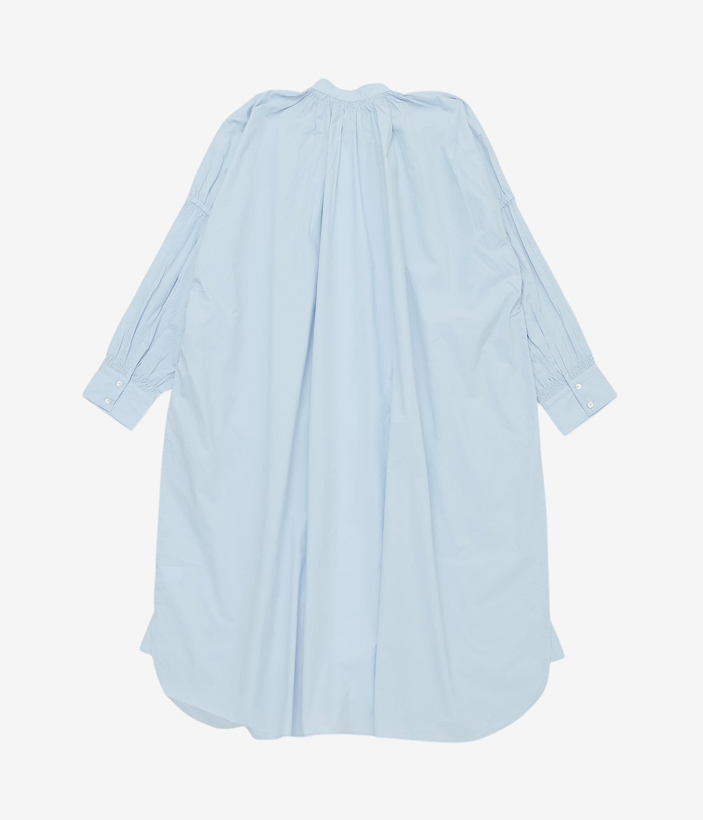 PAU THONGVIRD ''ギャザービッグシャツ'' (LT BLUE/WHITE)