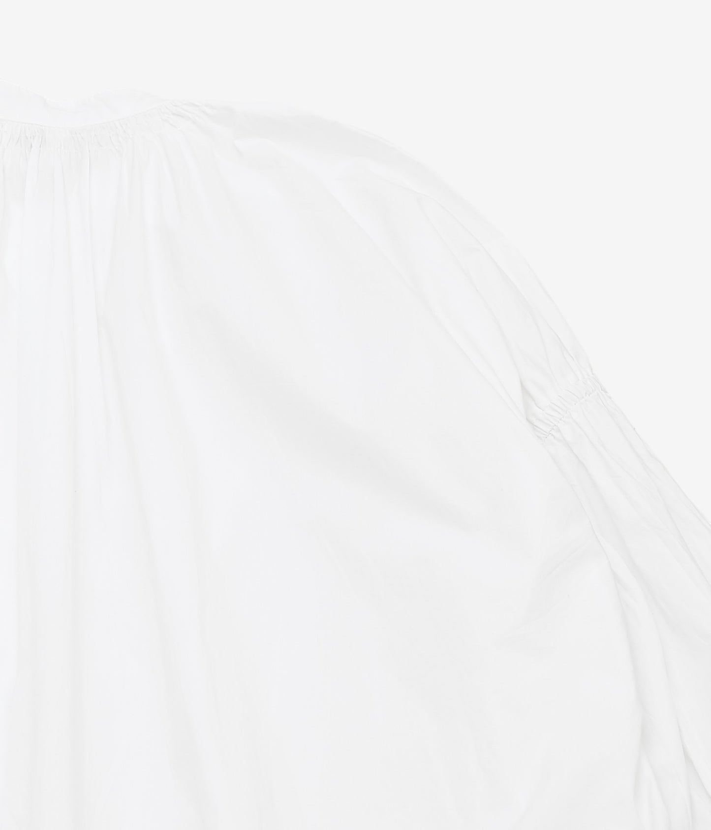 PAU THONGVIRD ''ギャザービッグシャツ'' (WHITE)