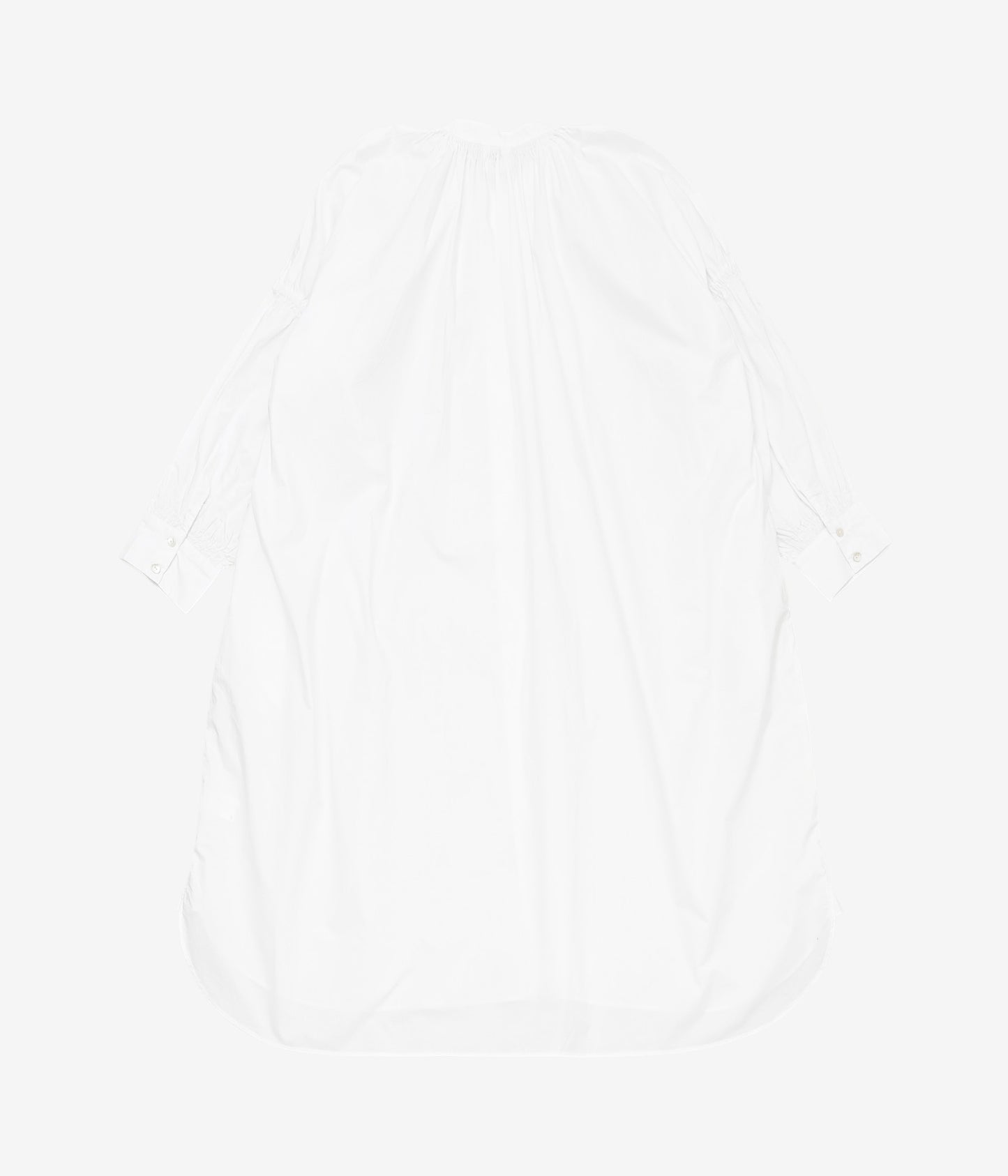 PAU THONGVIRD ''ギャザービッグシャツ'' (WHITE)