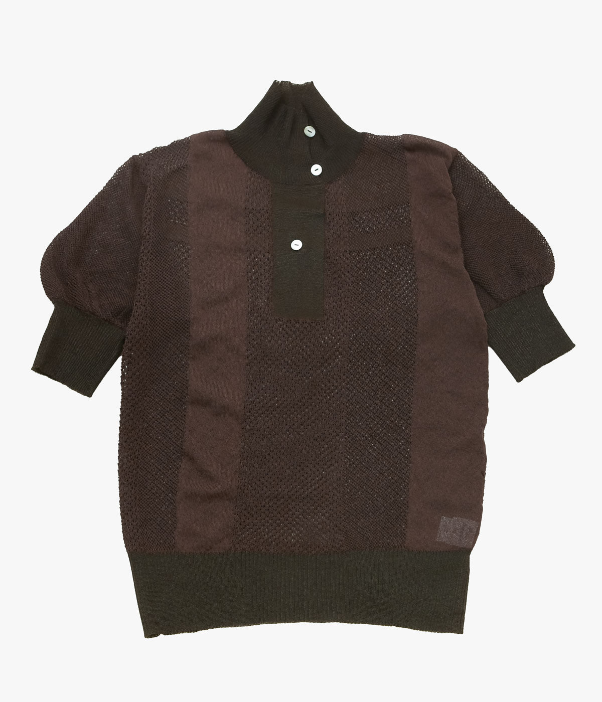 PAU THONGVIRD '폴로 니트' (BROWN)