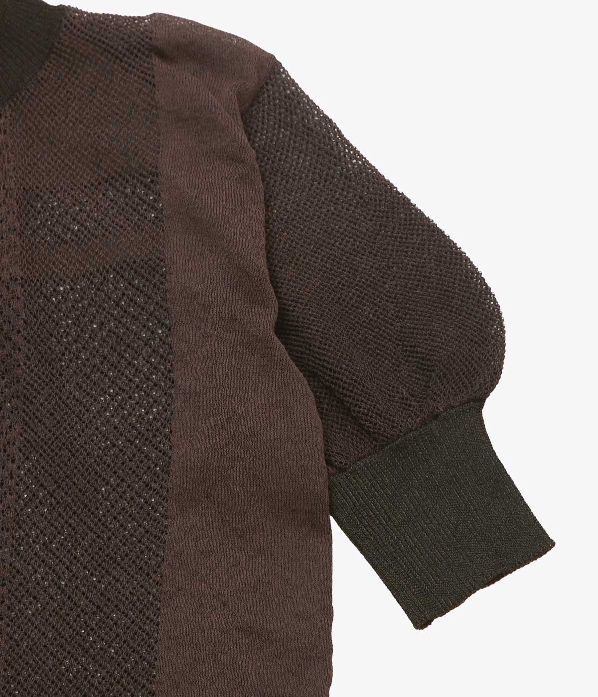 PAU THONGVIRD '폴로 니트' (BROWN)