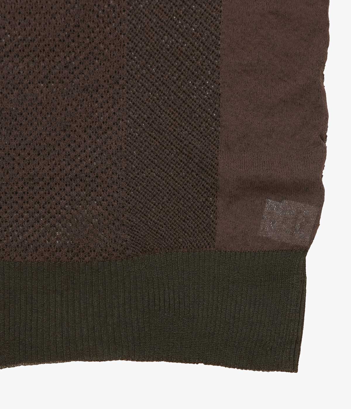 PAU THONGVIRD '폴로 니트' (BROWN)