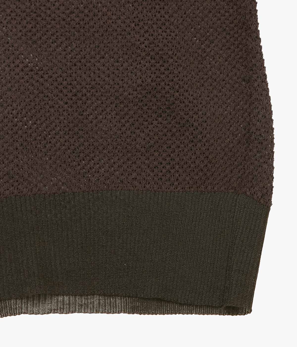 PAU THONGVIRD '폴로 니트' (BROWN)