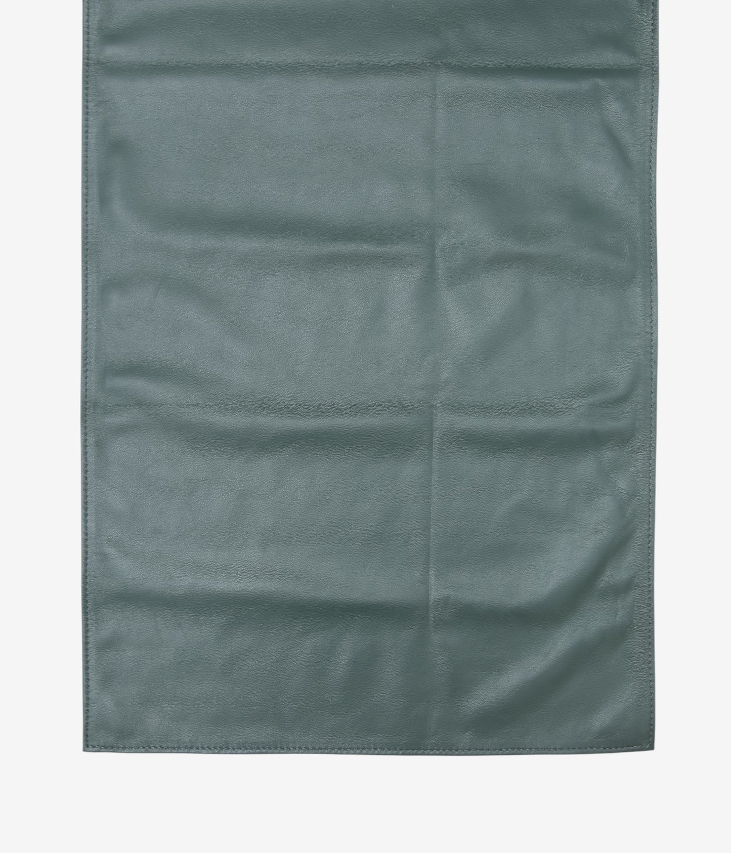 PIEN STUDIOS "LEATHER SCARF" (THYME)