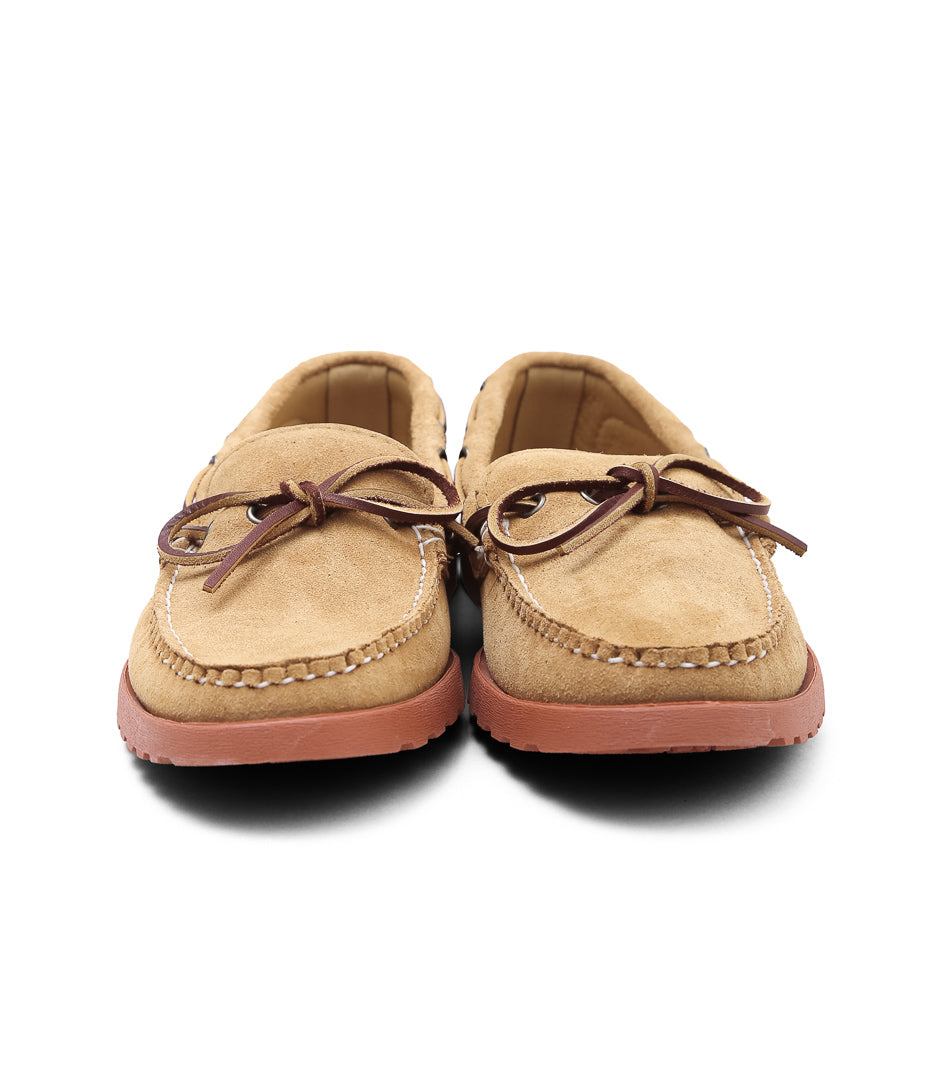 【Quoddy Trail Moccasin】モカシンシューズ　US7.5 QUODDY TRAIL MOCCASIN BLUCHER MOCCASIN - Made in USA BLACK