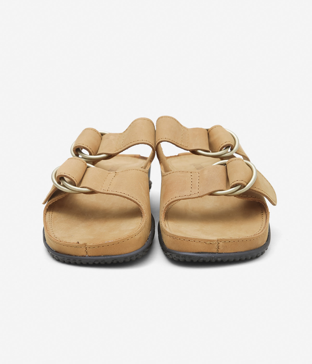 QUODDY TRAIL MOCCASIN "LEWISTON SANDAL" (PEANUT LEATHER)