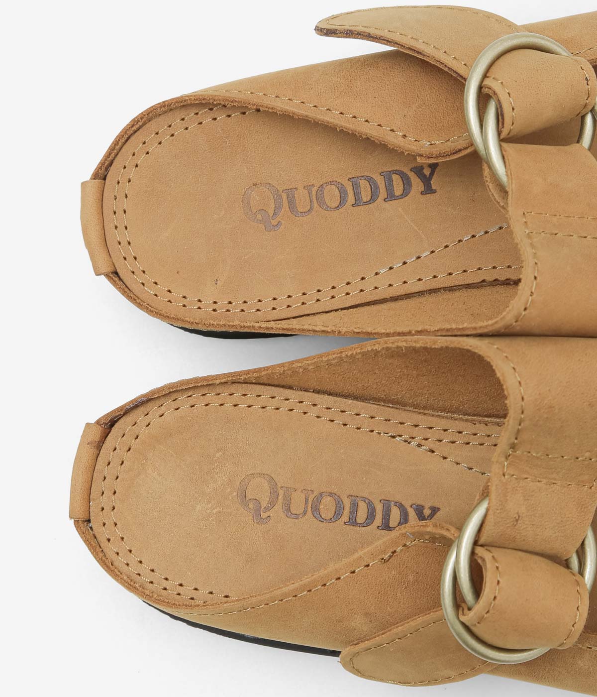 QUODDY TRAIL MOCCASIN "LEWISTON SANDAL" (PEANUT LEATHER)