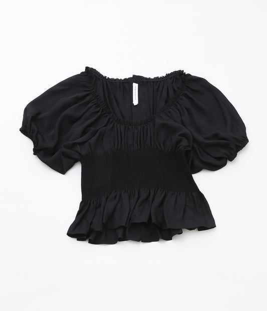 RENATA BRENHA ''COLOMBINA TOP'' (BLACK)