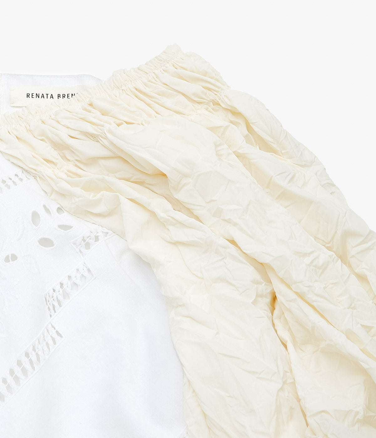 RENATA BRENHA ''CORAZON TOP'' (OFF WHITE)