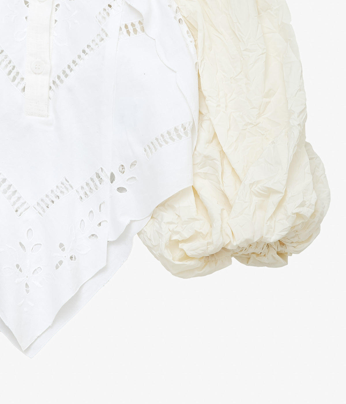 RENATA BRENHA ''CORAZON TOP'' (OFF WHITE)