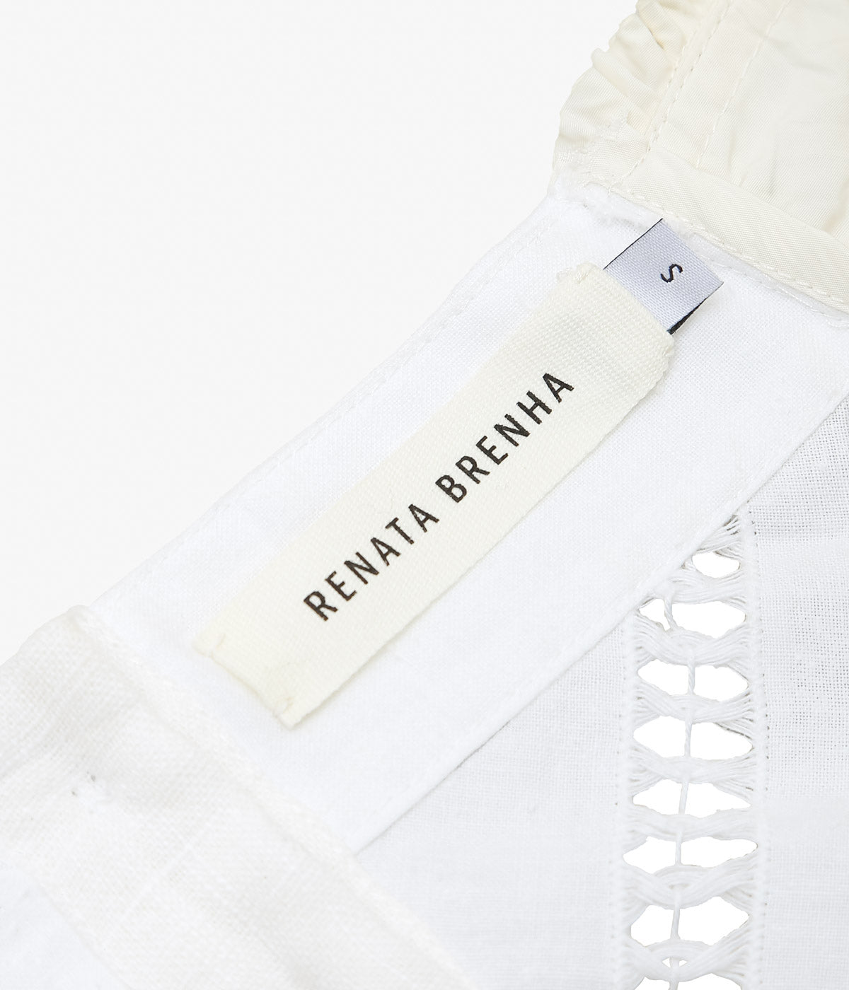 RENATA BRENHA ''CORAZON TOP'' (OFF WHITE)