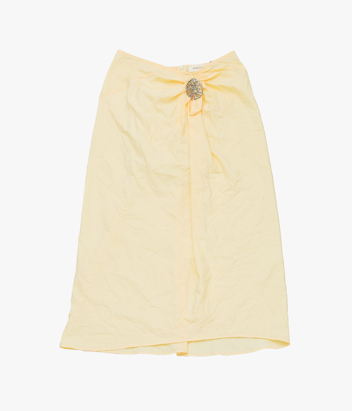 RENATA BRENHA ''KNOT SKIRT'' (BUTTER)