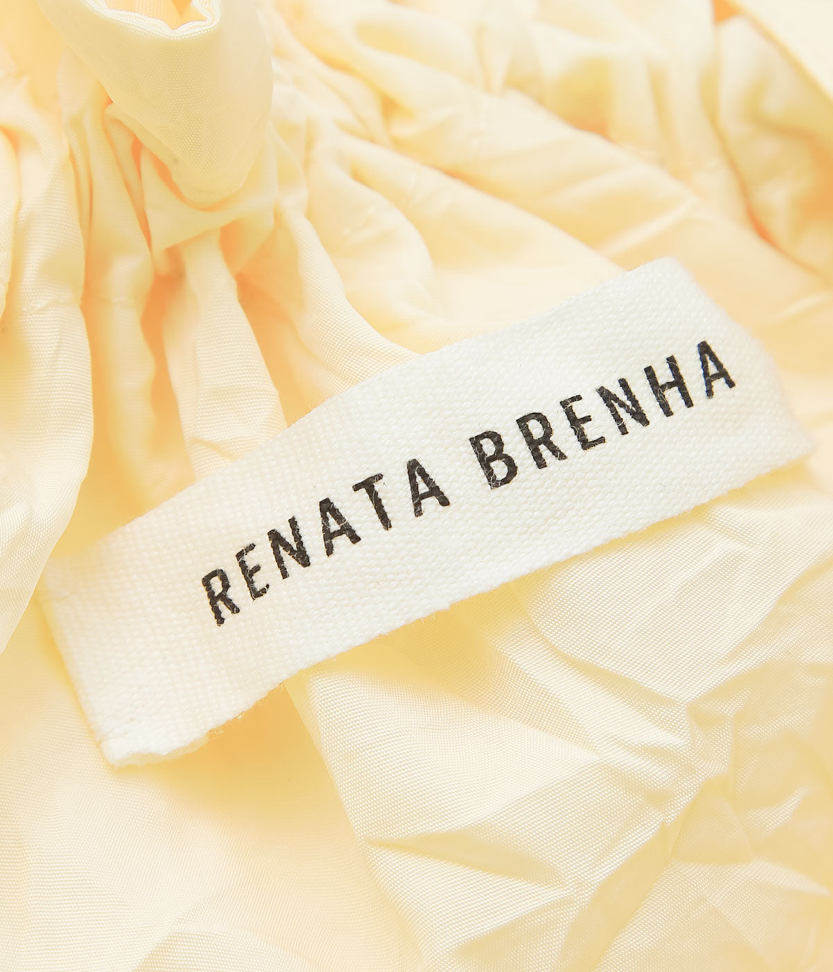 RENATA BRENHA ''NAPKIN BAG'' (BUTTER)