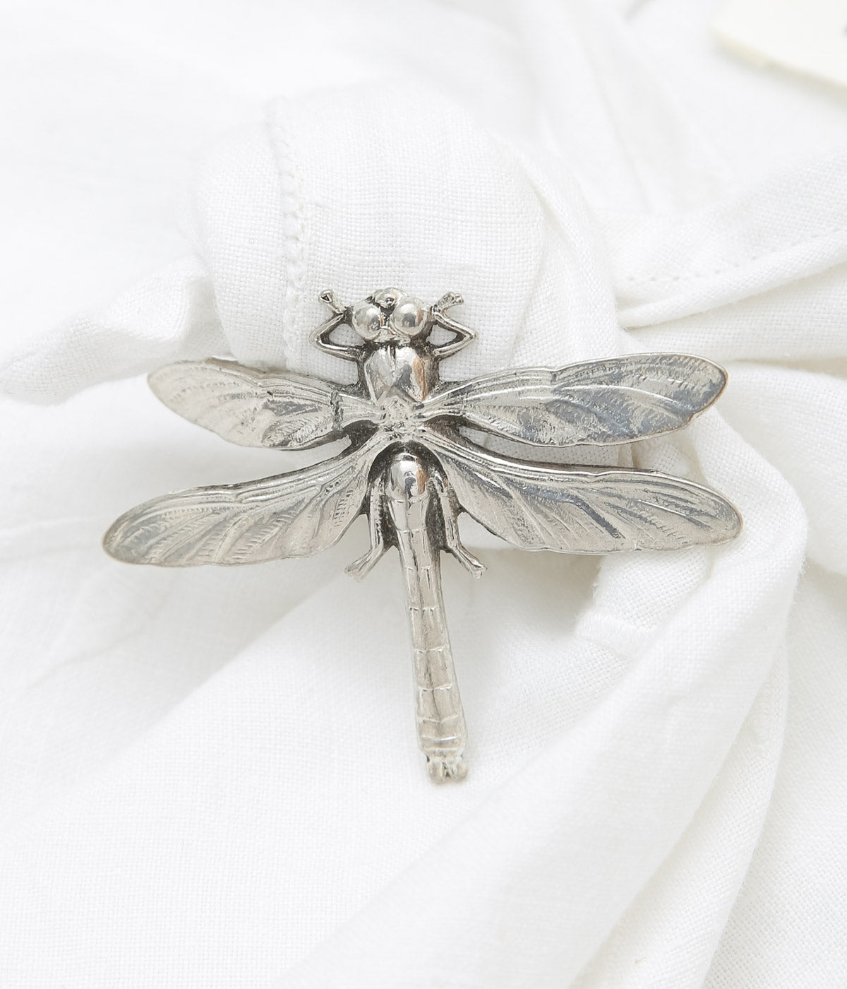 RENATA BRENHA ''NAPKIN RING SKIRT /1'' (OFF WHITE, UPCYCLED)