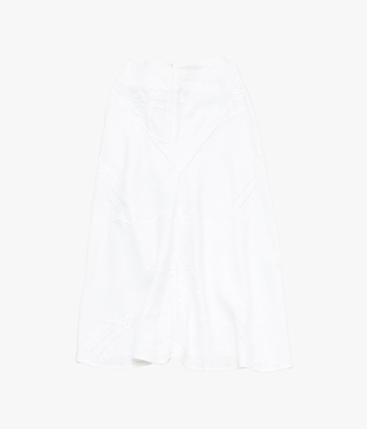 RENATA BRENHA ''NAPKIN RING SKIRT /1'' (OFF WHITE, UPCYCLED)