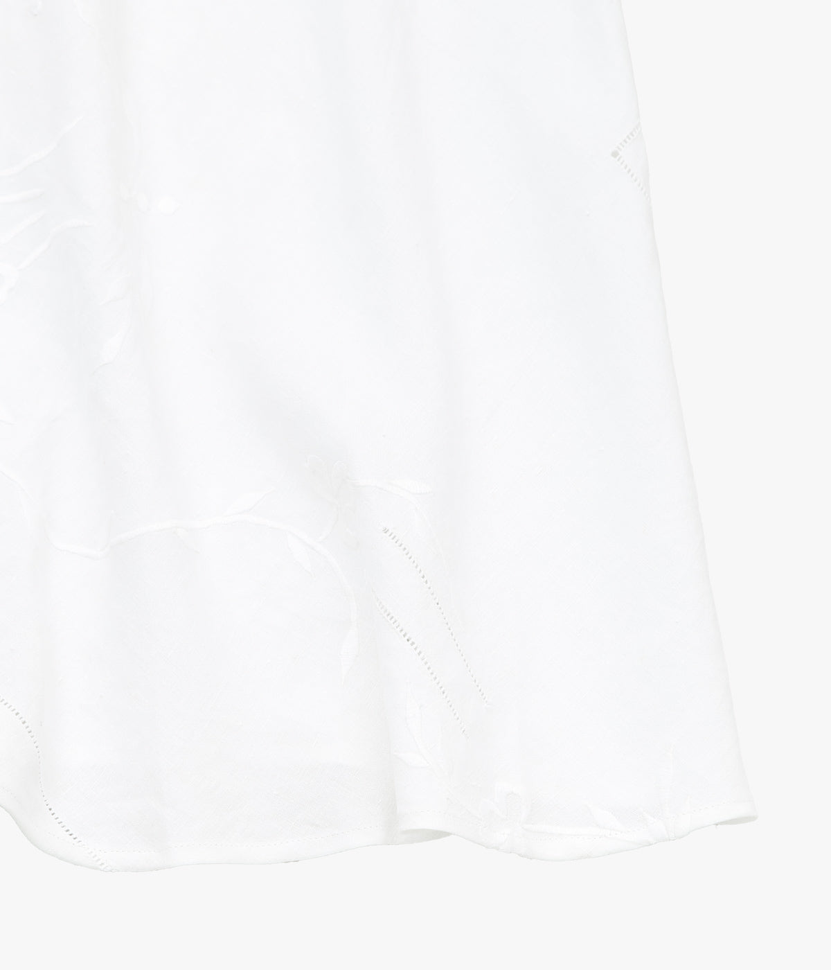 RENATA BRENHA ''NAPKIN RING SKIRT /1'' (OFF WHITE, UPCYCLED)