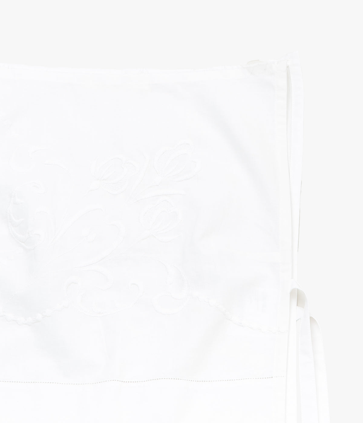 RENATA BRENHA ''TABLE RUNNER TOP /1'' (OFF WHITE, UPCYCLED)