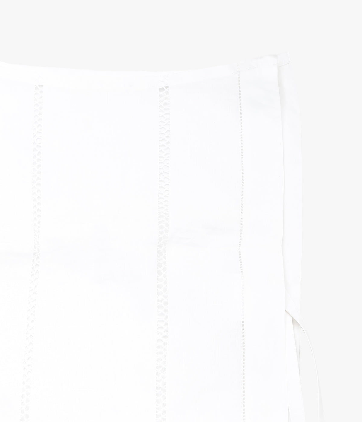 RENATA BRENHA ''TABLE RUNNER TOP /1'' (OFF WHITE, UPCYCLED)