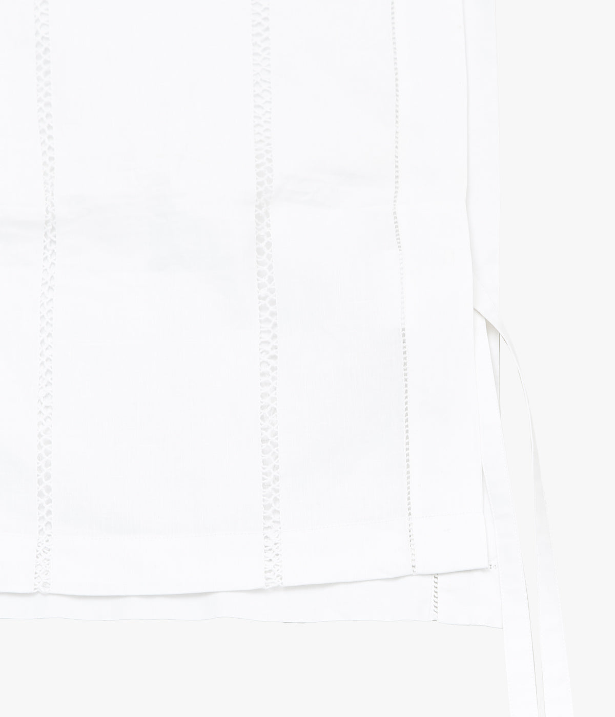 RENATA BRENHA ''TABLE RUNNER TOP /1'' (OFF WHITE, UPCYCLED)