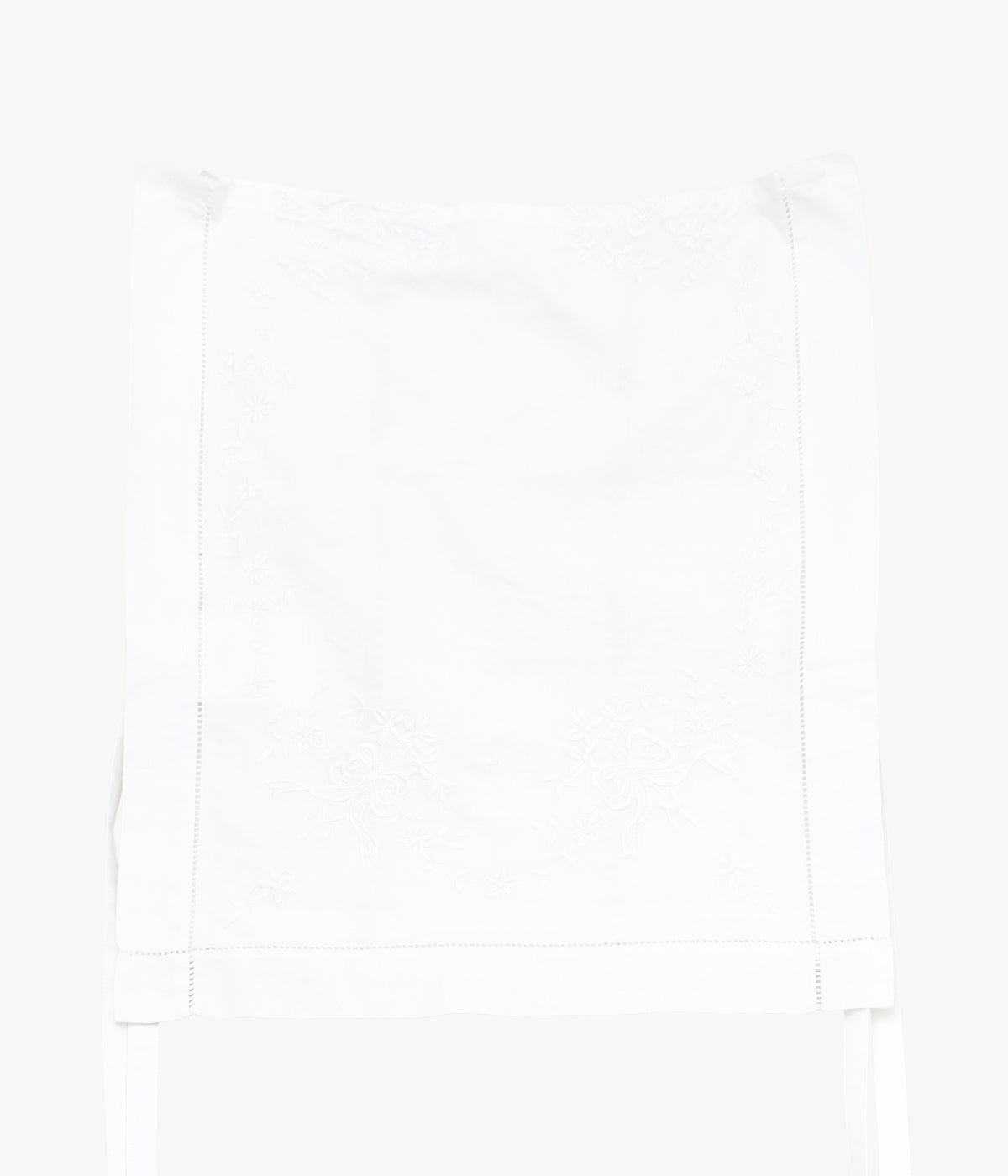 RENATA BRENHA ''TABLE RUNNER TOP /1'' (OFF WHITE, UPCYCLED)
