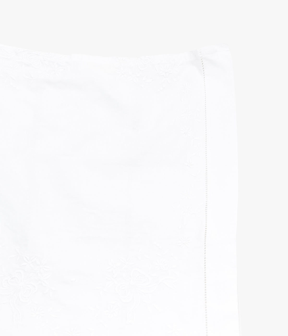 RENATA BRENHA ''TABLE RUNNER TOP /1'' (OFF WHITE, UPCYCLED)