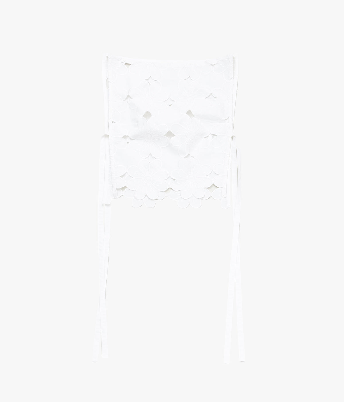 RENATA BRENHA ''TABLE RUNNER TOP /2'' (OFF WHITE, UPCYCLED)