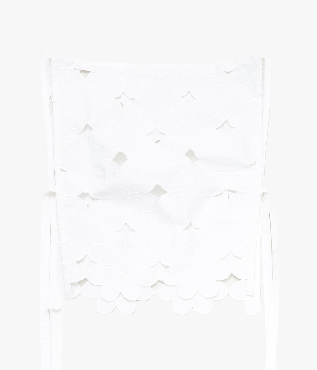 RENATA BRENHA ''TABLE RUNNER TOP /2'' (OFF WHITE, UPCYCLED)