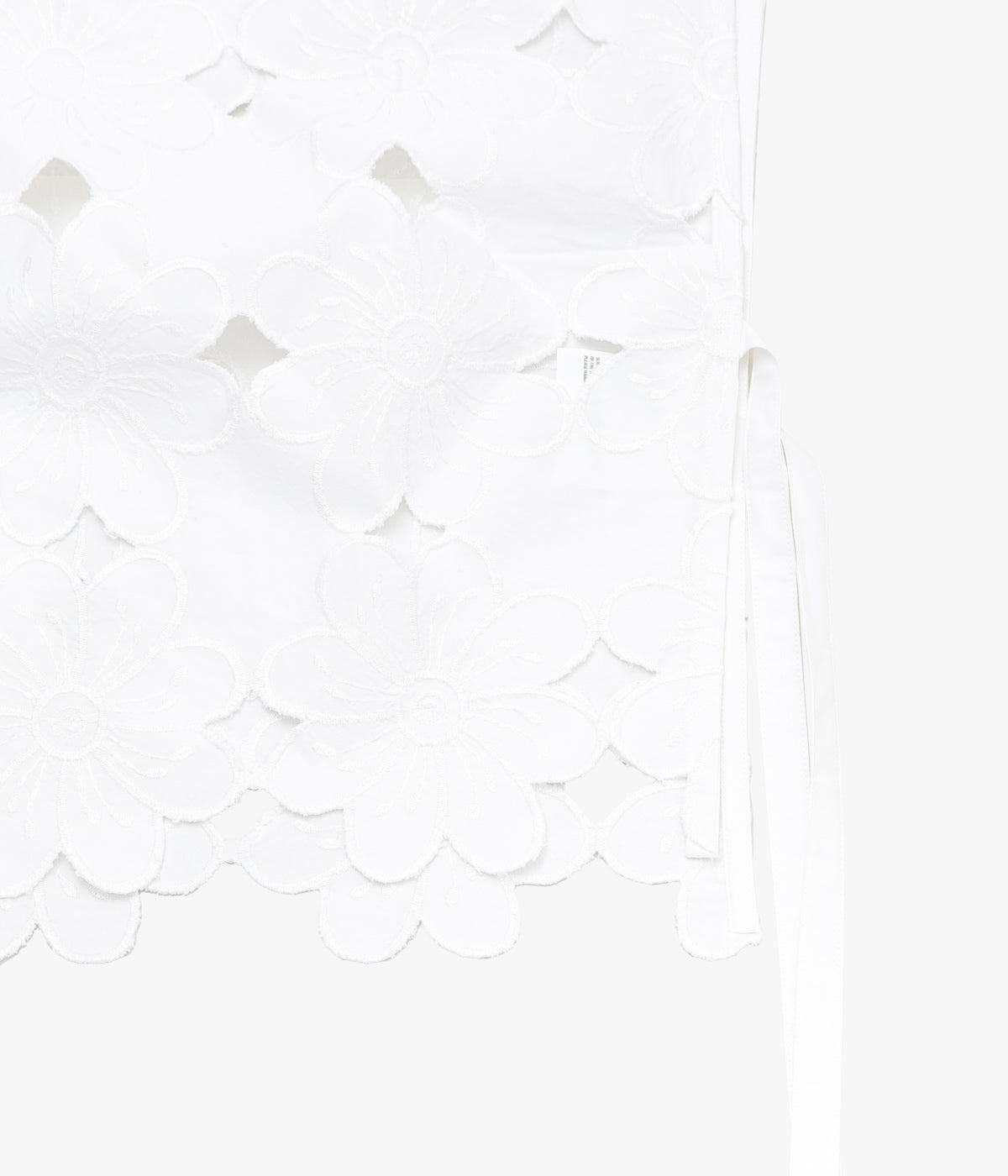 RENATA BRENHA ''TABLE RUNNER TOP /2'' (OFF WHITE, UPCYCLED)