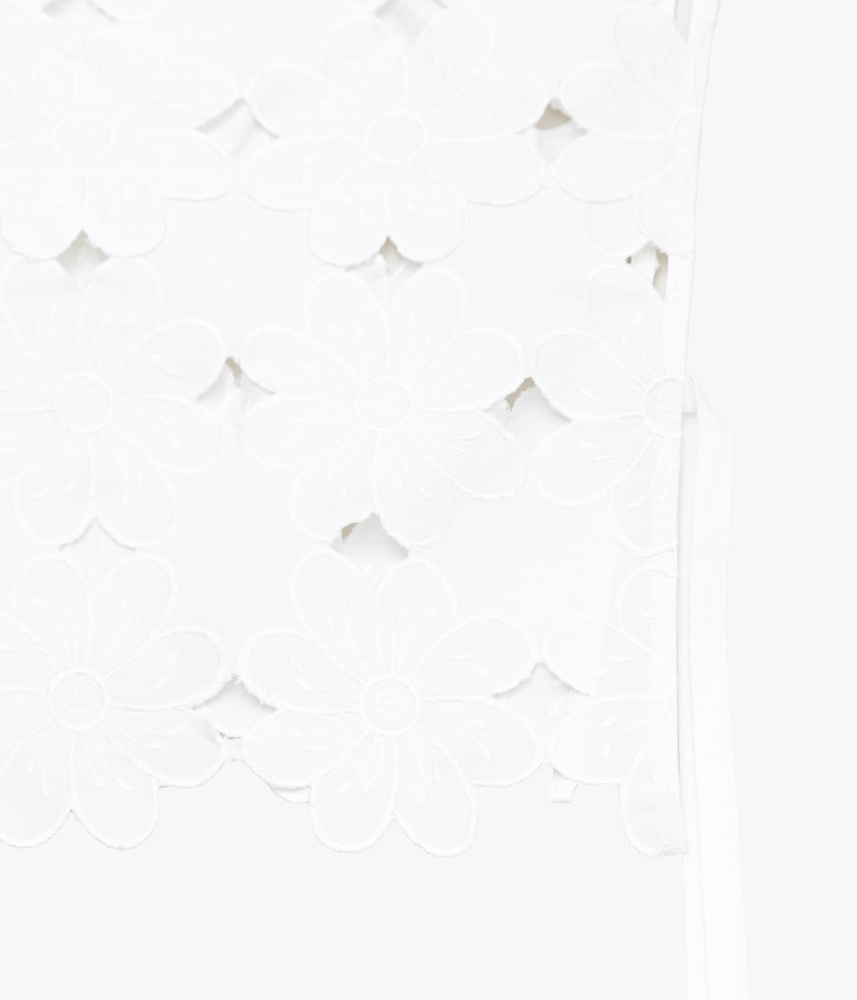 RENATA BRENHA ''TABLE RUNNER TOP /2'' (OFF WHITE, UPCYCLED)