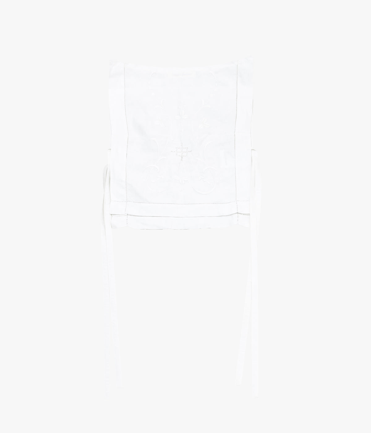 RENATA BRENHA ''TABLE RUNNER TOP /2'' (OFF WHITE, UPCYCLED)