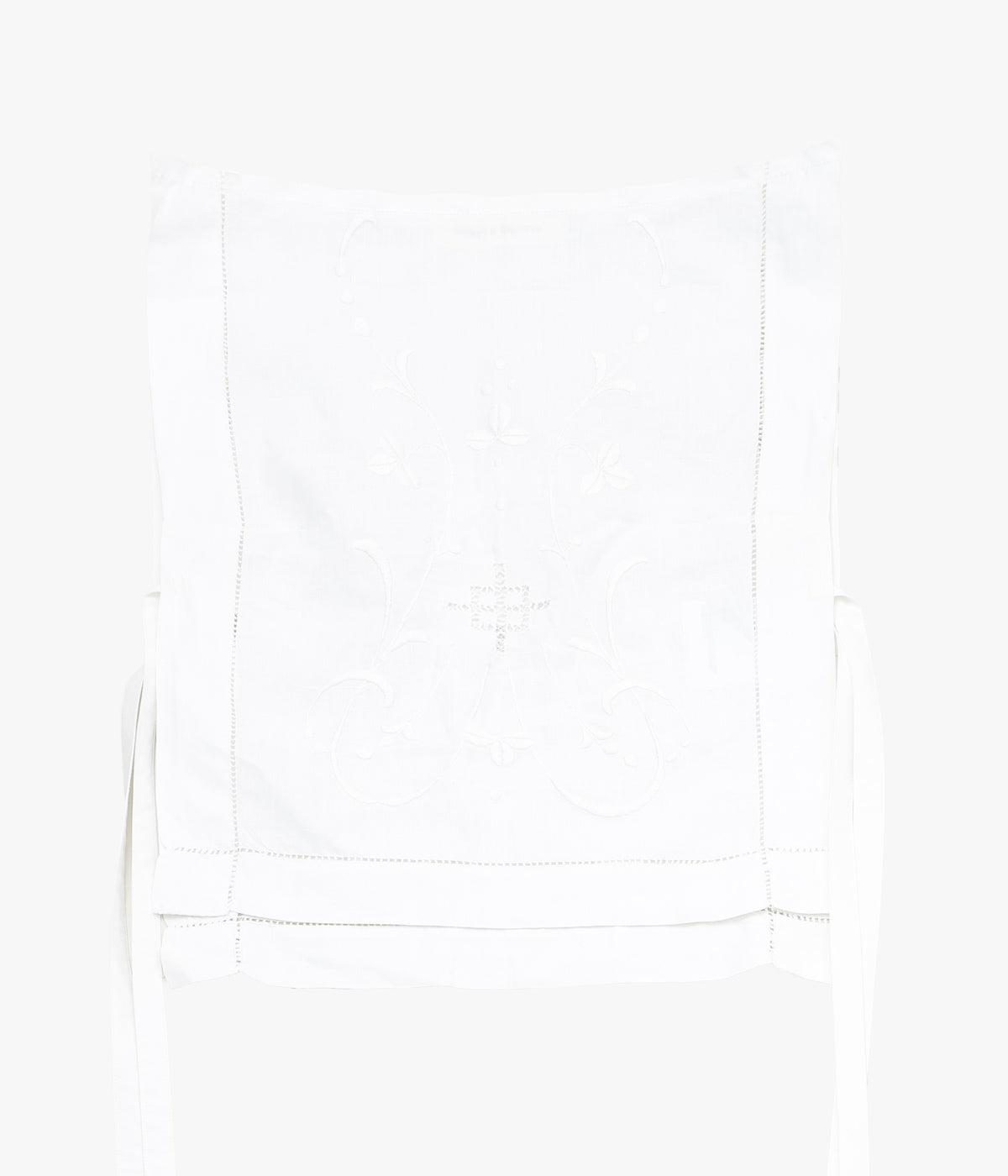 RENATA BRENHA ''TABLE RUNNER TOP /2'' (OFF WHITE, UPCYCLED)