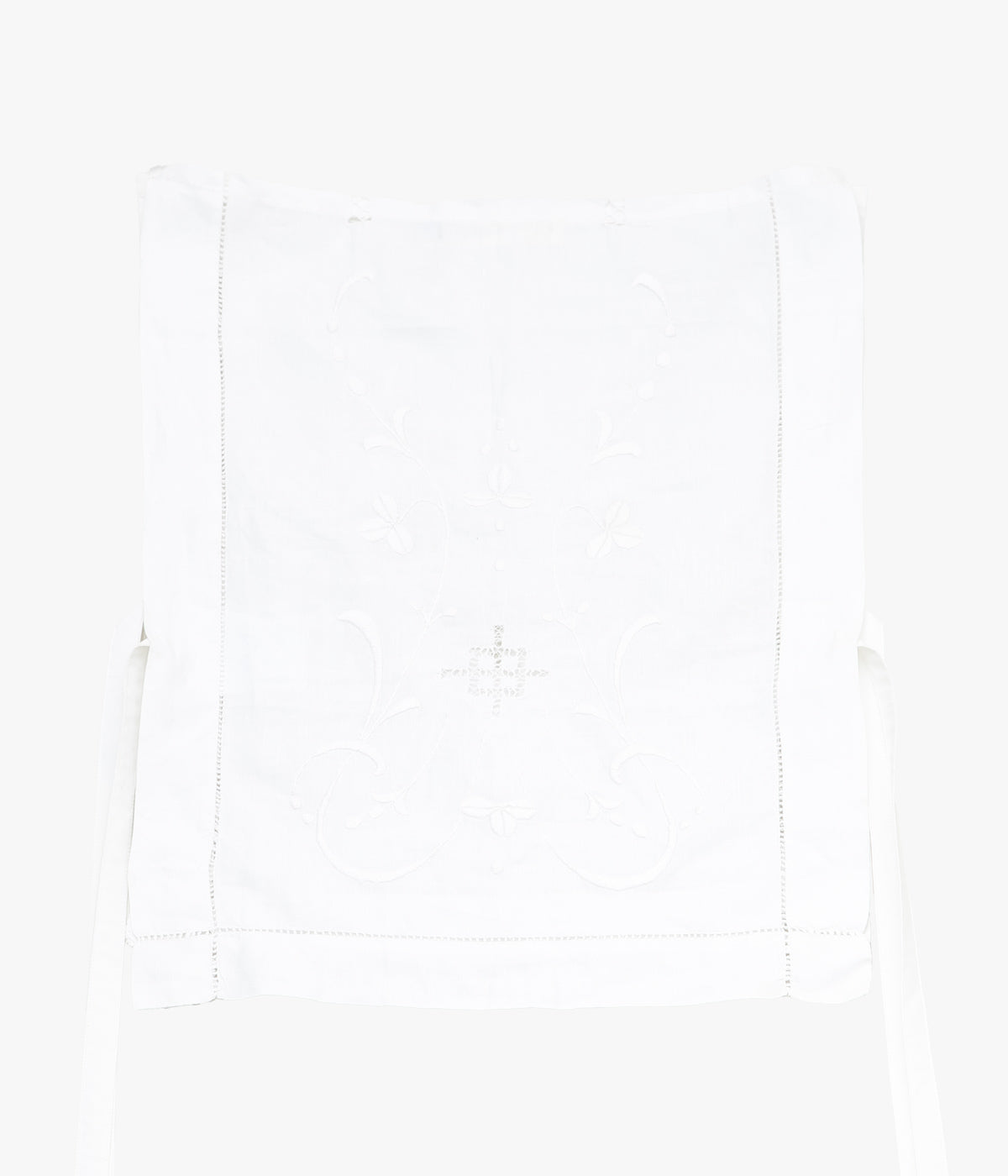 RENATA BRENHA ''TABLE RUNNER TOP /2'' (OFF WHITE, UPCYCLED)