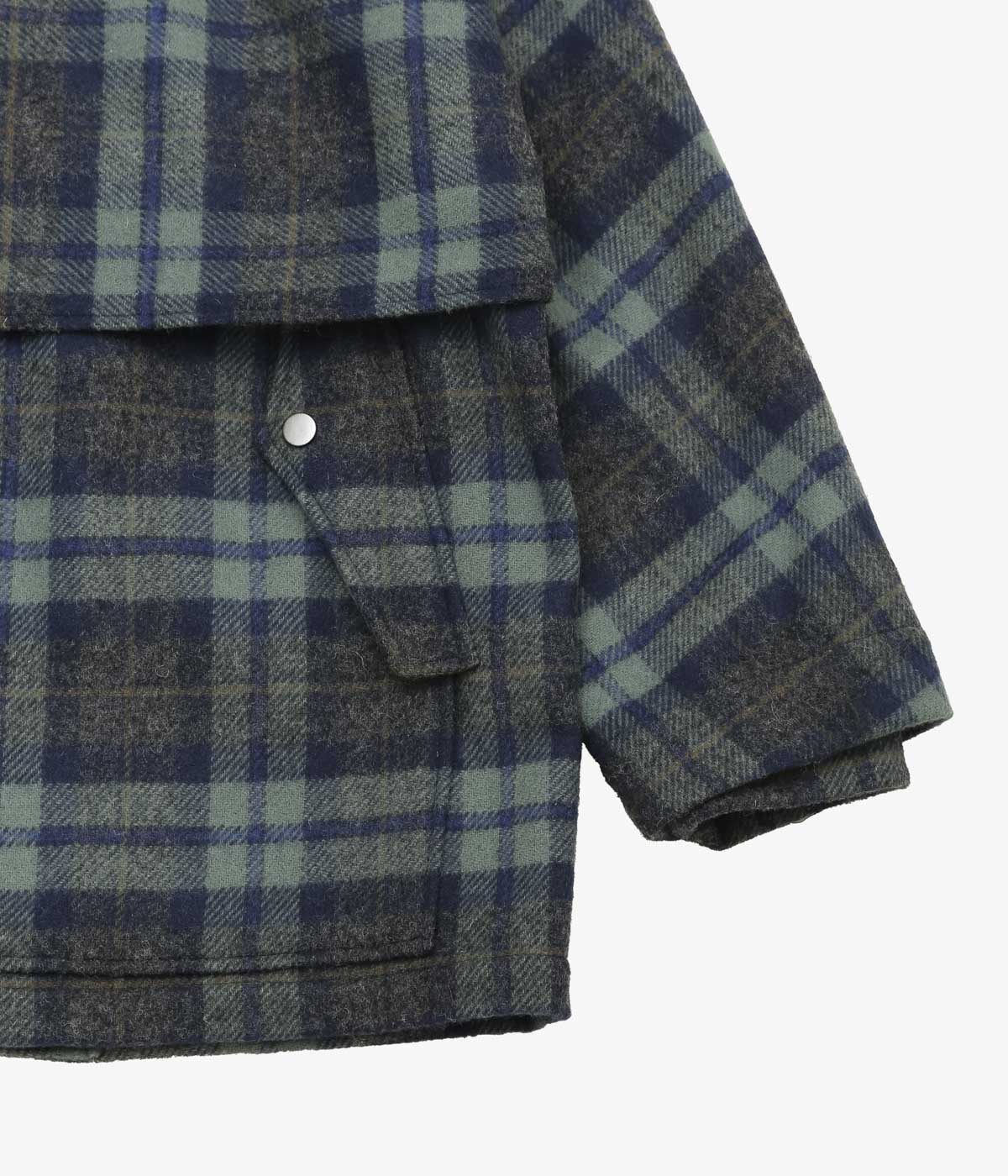 RICHARD MASCIANTONIO ''DOUBLE MAC JACKET'' (BLUE / BROWN PLAID DEADSTOCK)