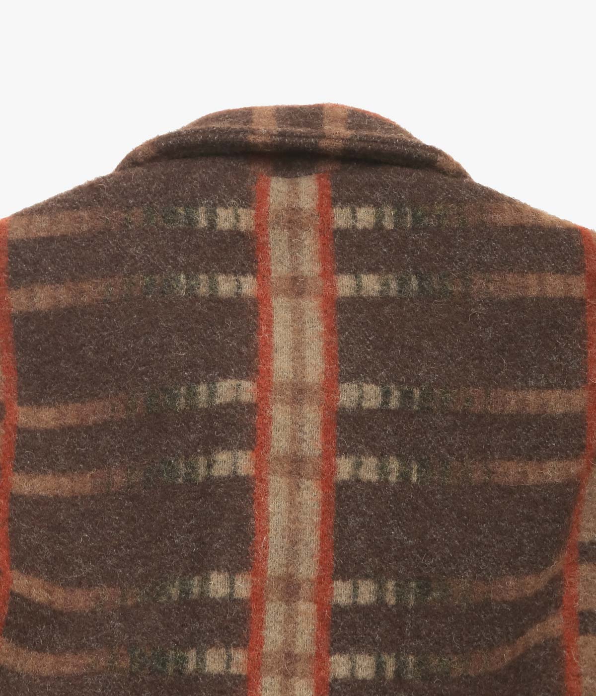RICHARD MASCIANTONIO ''DOUBLE MAC JACKET'' (BROWN PLAID)
