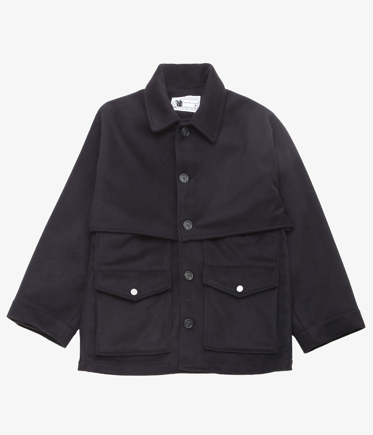 RICHARD MASCIANTONIO ''DOUBLE MAC JACKET'' (NAVY CASHMERE)