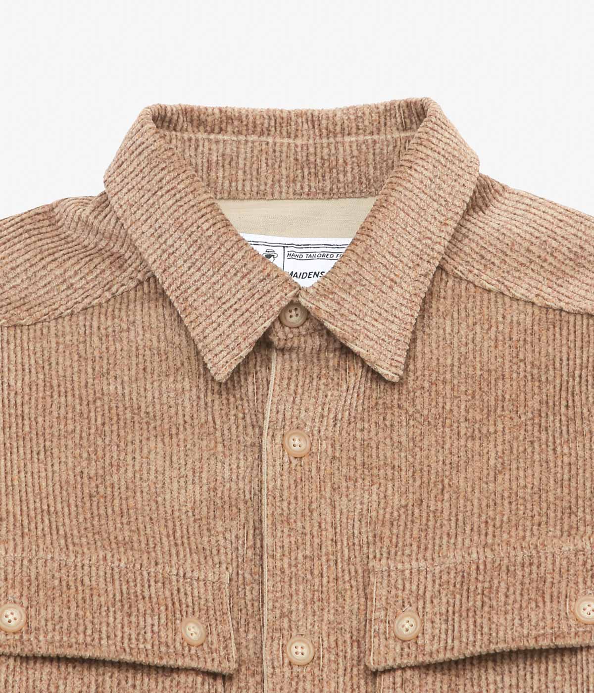 RICHARD MASCIANTONIO ''THE CORDUROY OVERSHIRT'' (BROWN)